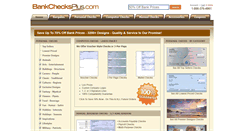Desktop Screenshot of bankchecksplus.com